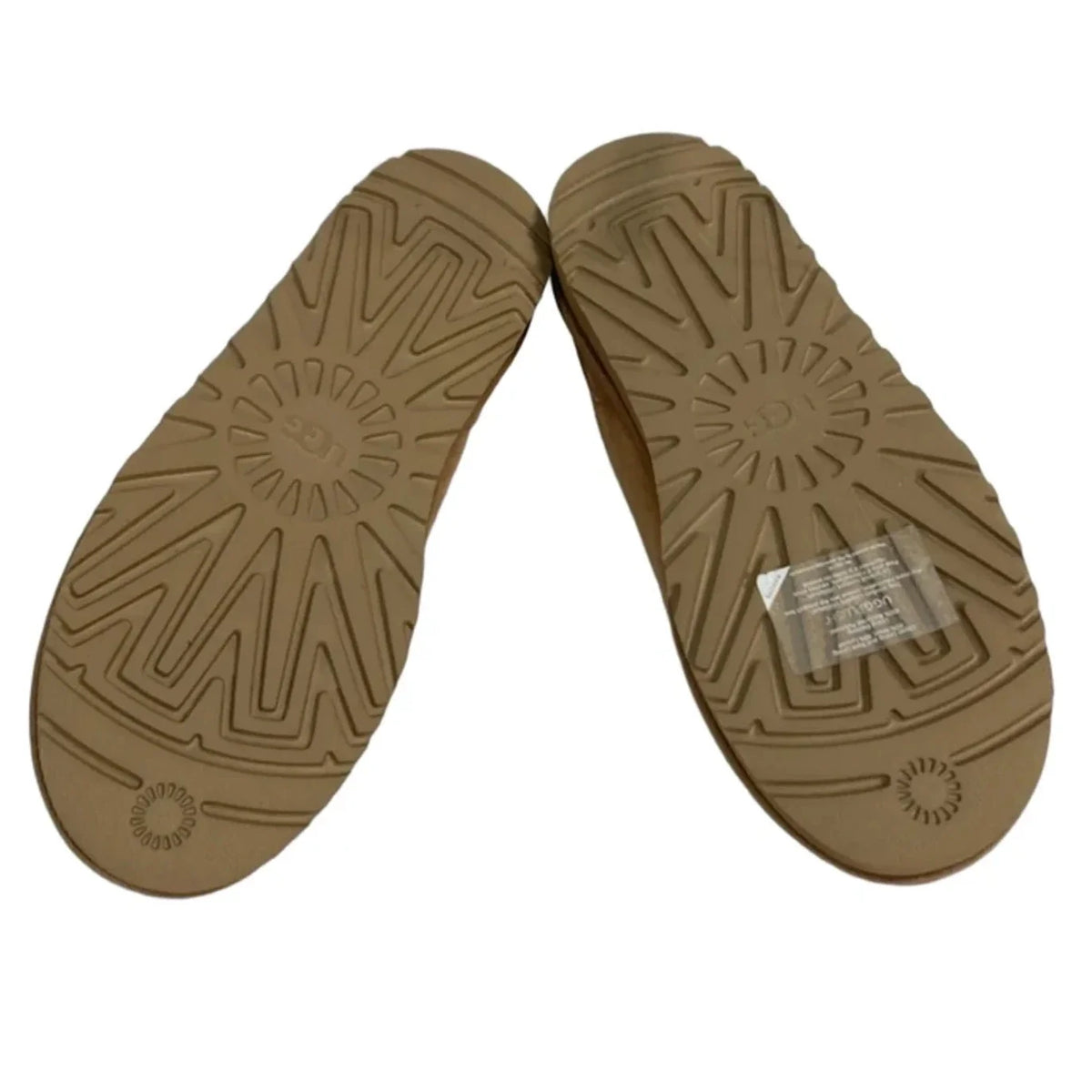 Slippers Designer By Ugg In Brown, Size: 9