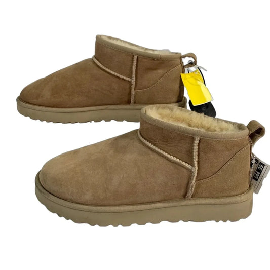 Boots Designer By Ugg In Beige, Size: 10