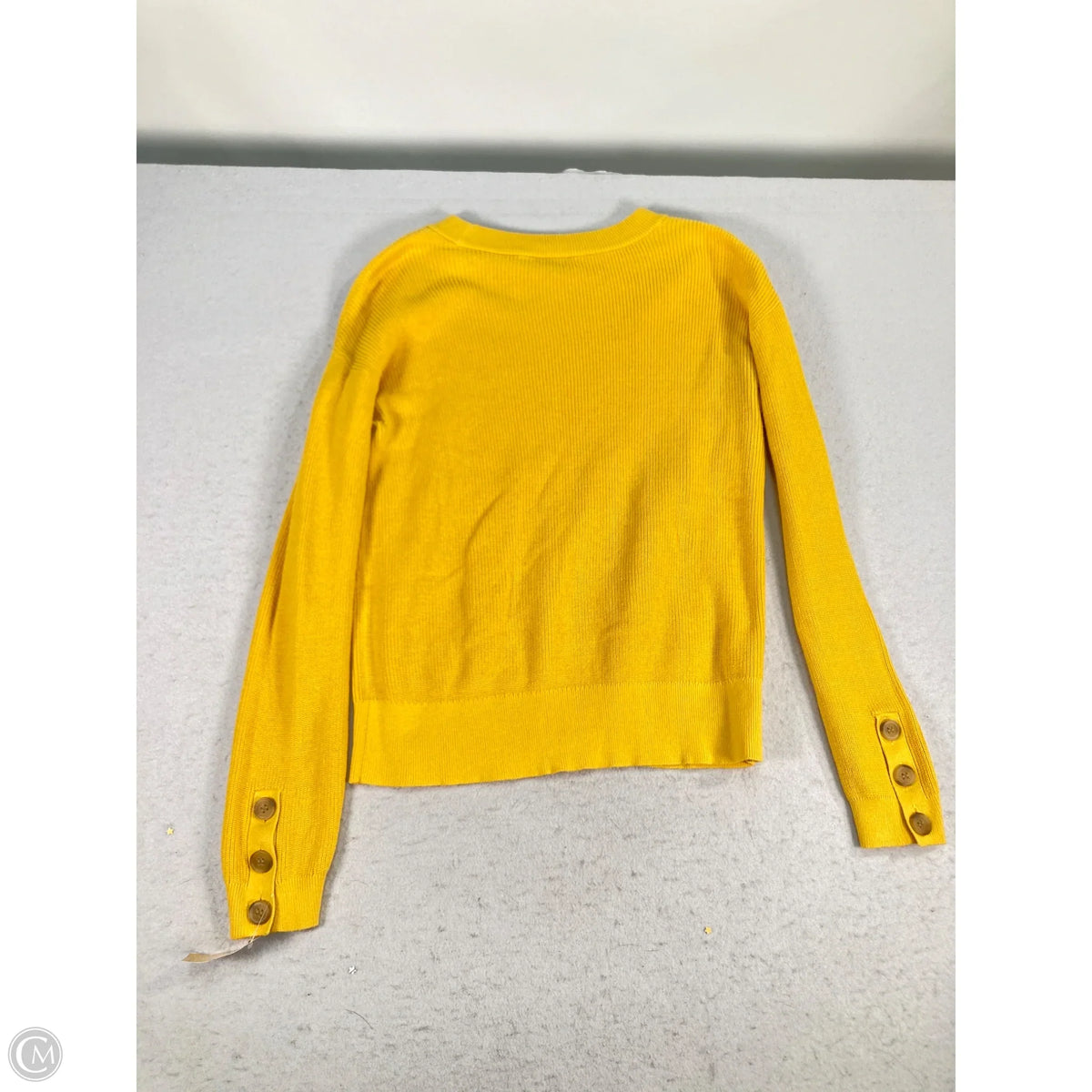 Sweater By Loft In Yellow, Size: S
