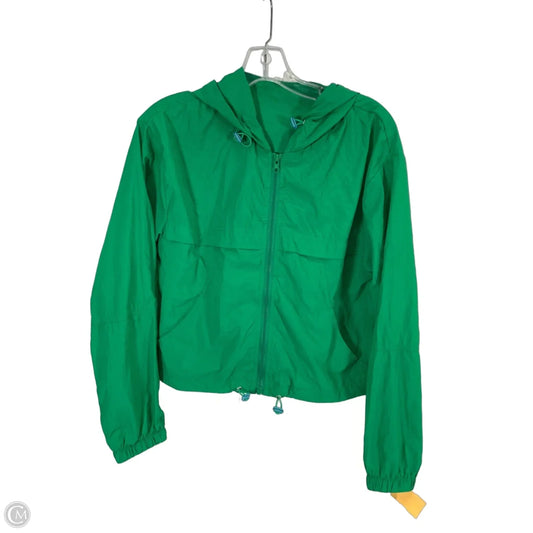 Jacket Windbreaker By Tcec In Green, Size: S