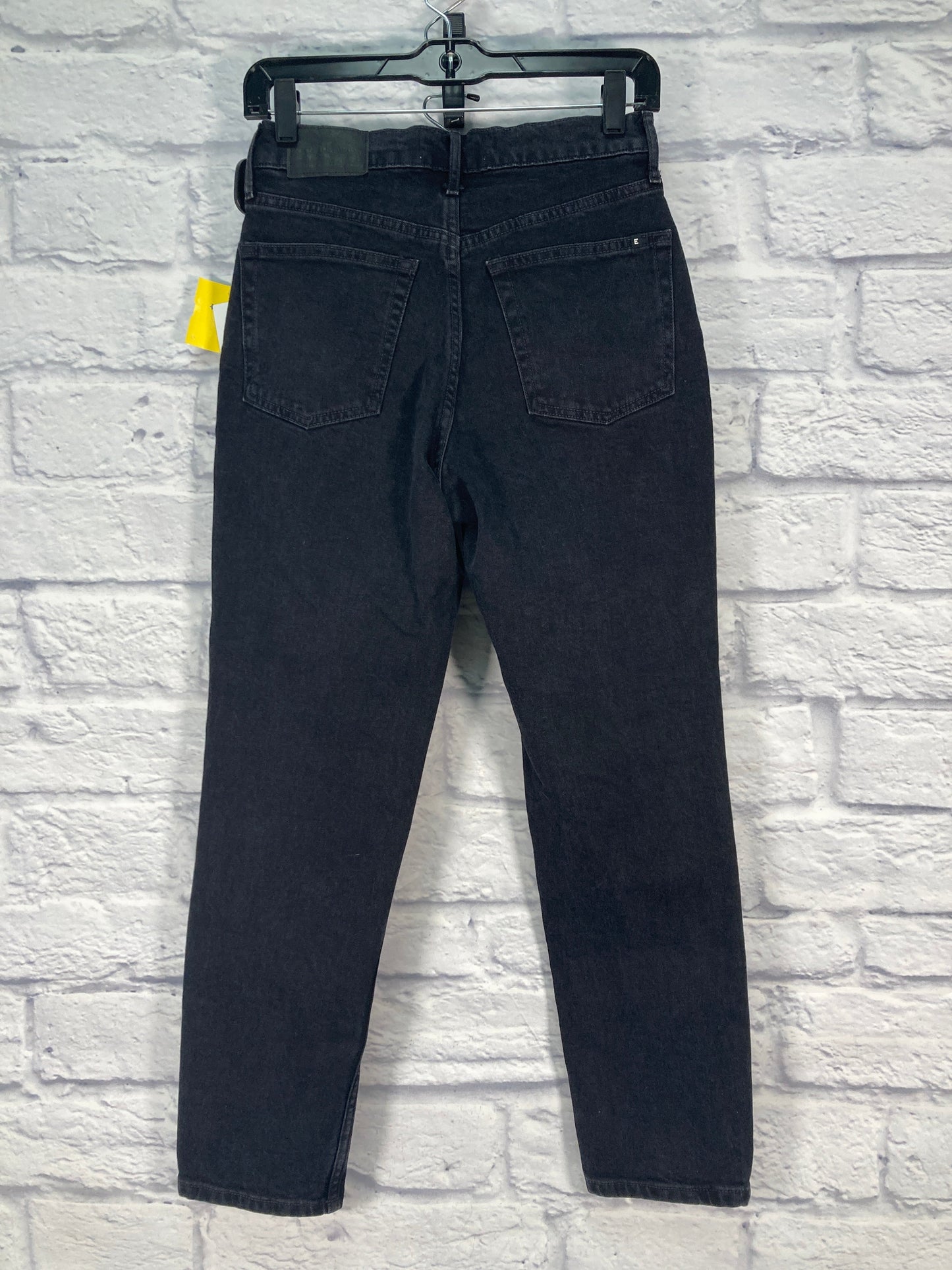 Jeans Straight By Everlane In Black, Size: 2