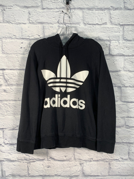 Sweatshirt Hoodie By Adidas In Black, Size: Xl