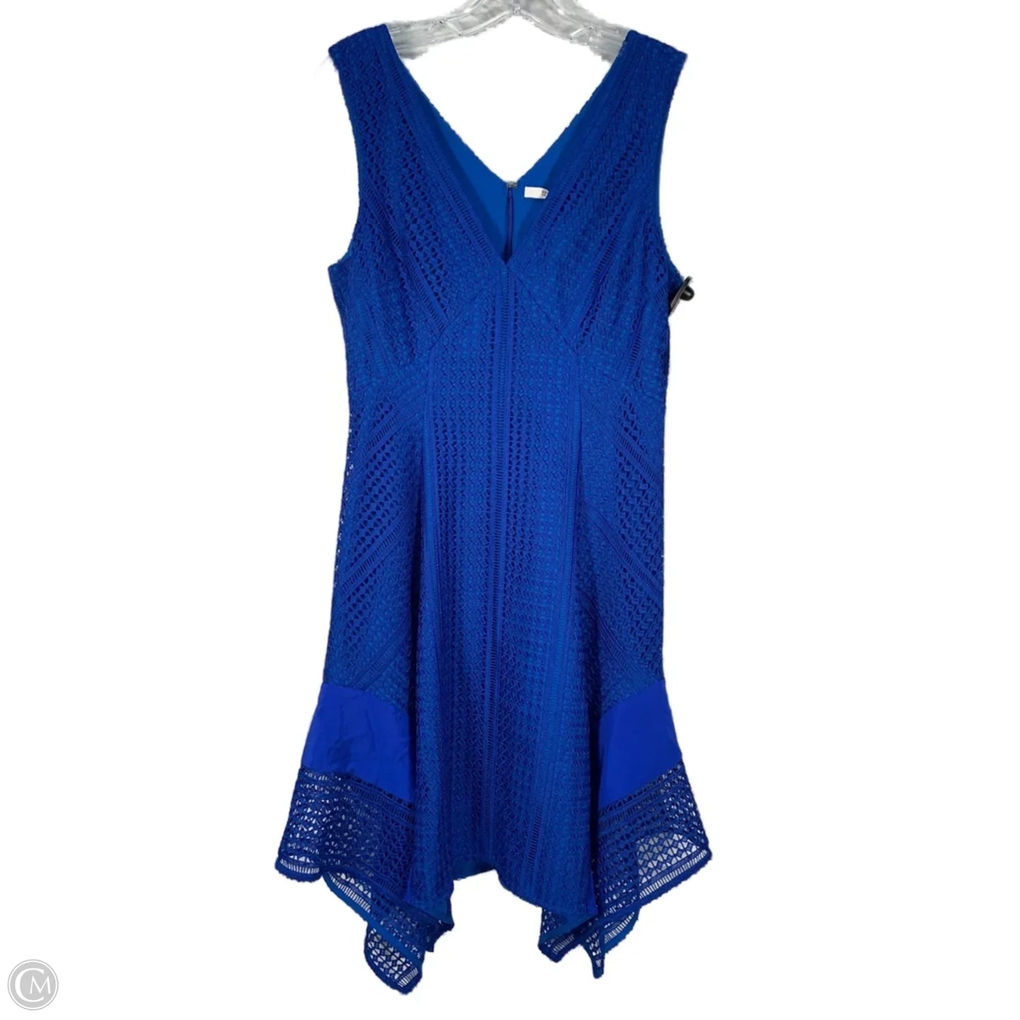 Dress Designer By Derek Lam In Blue, Size: S