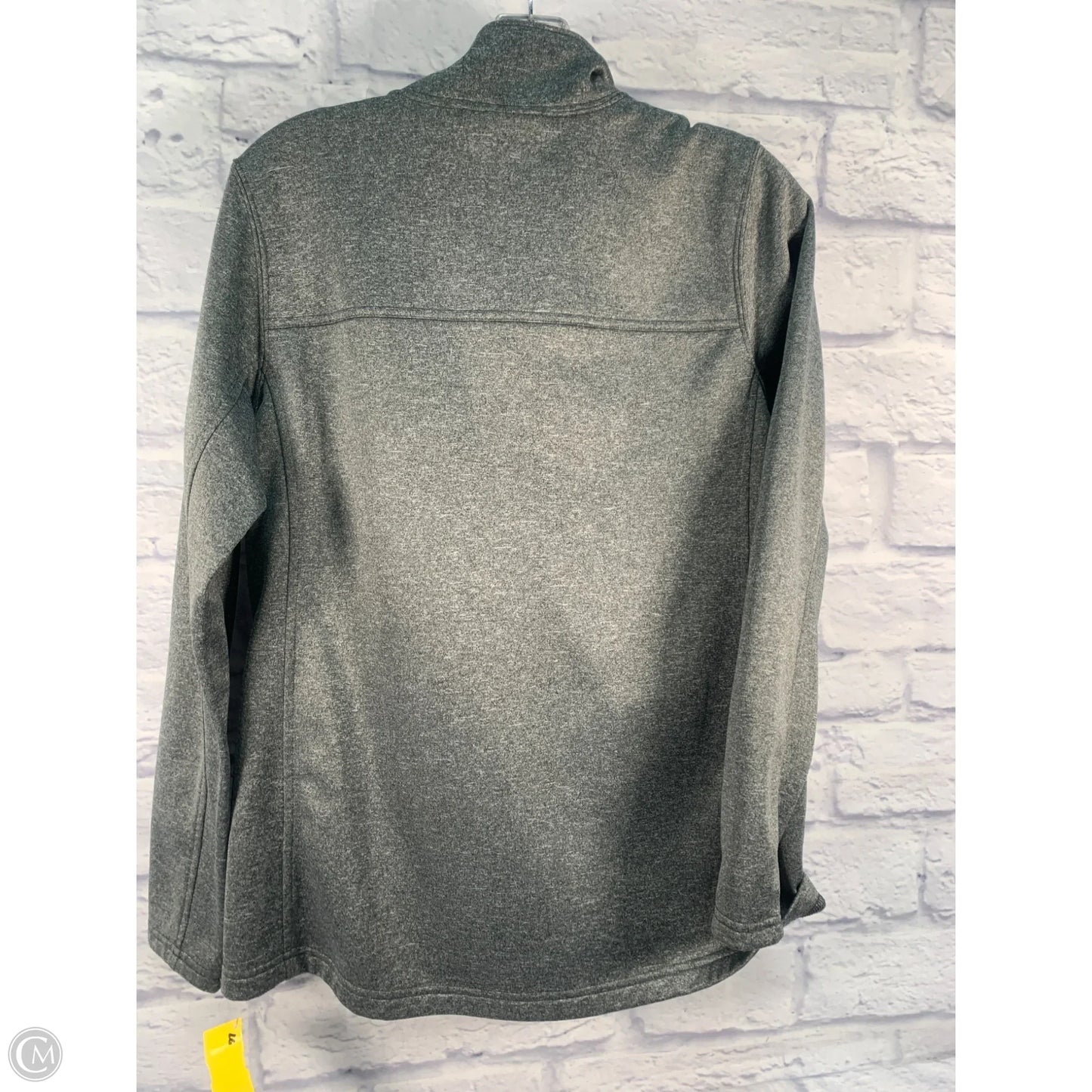 Athletic Jacket By New Balance In Grey, Size: L