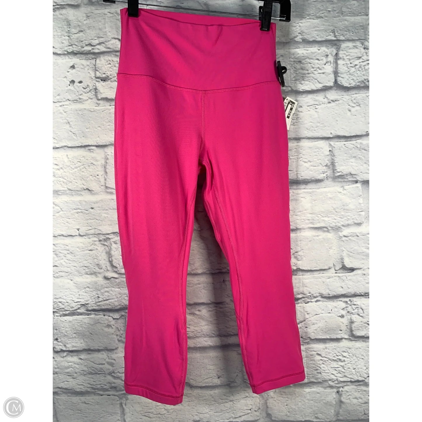 Athletic Capris By Lululemon In Pink, Size: S