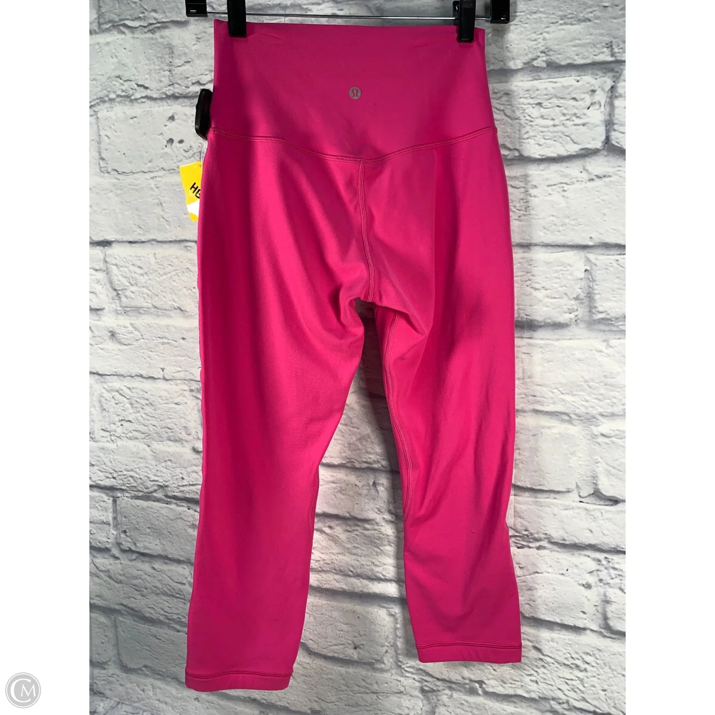 Athletic Capris By Lululemon In Pink, Size: S