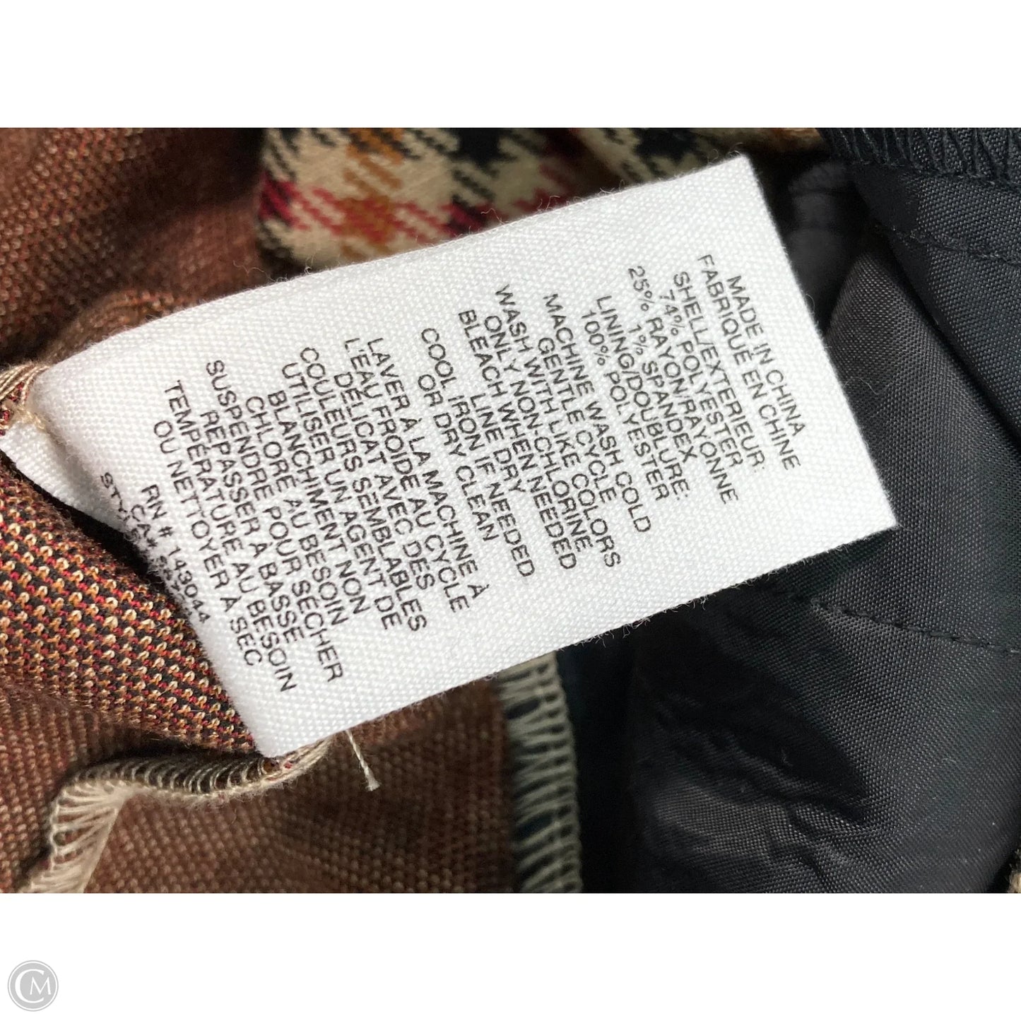 Blazer By Avec Les Filles In Brown, Size: Xs