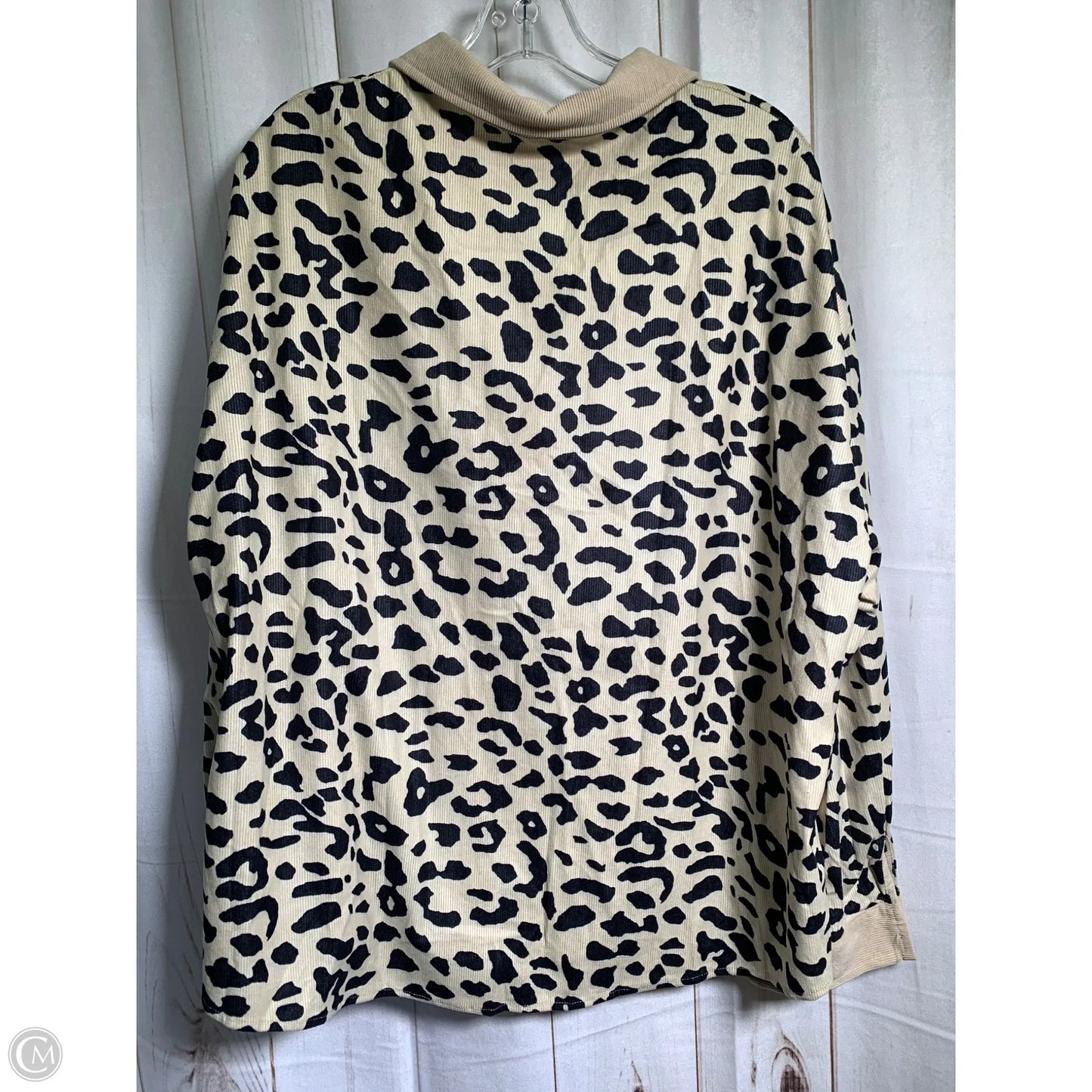 Top Long Sleeve By Clothes Mentor In Animal Print, Size: 4x