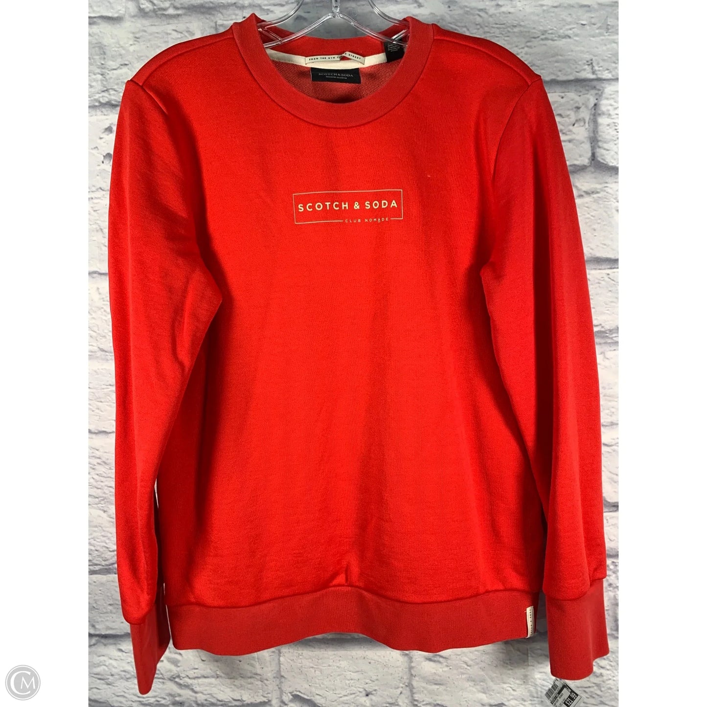Sweatshirt Crewneck By Scotch & Soda In Red, Size: L