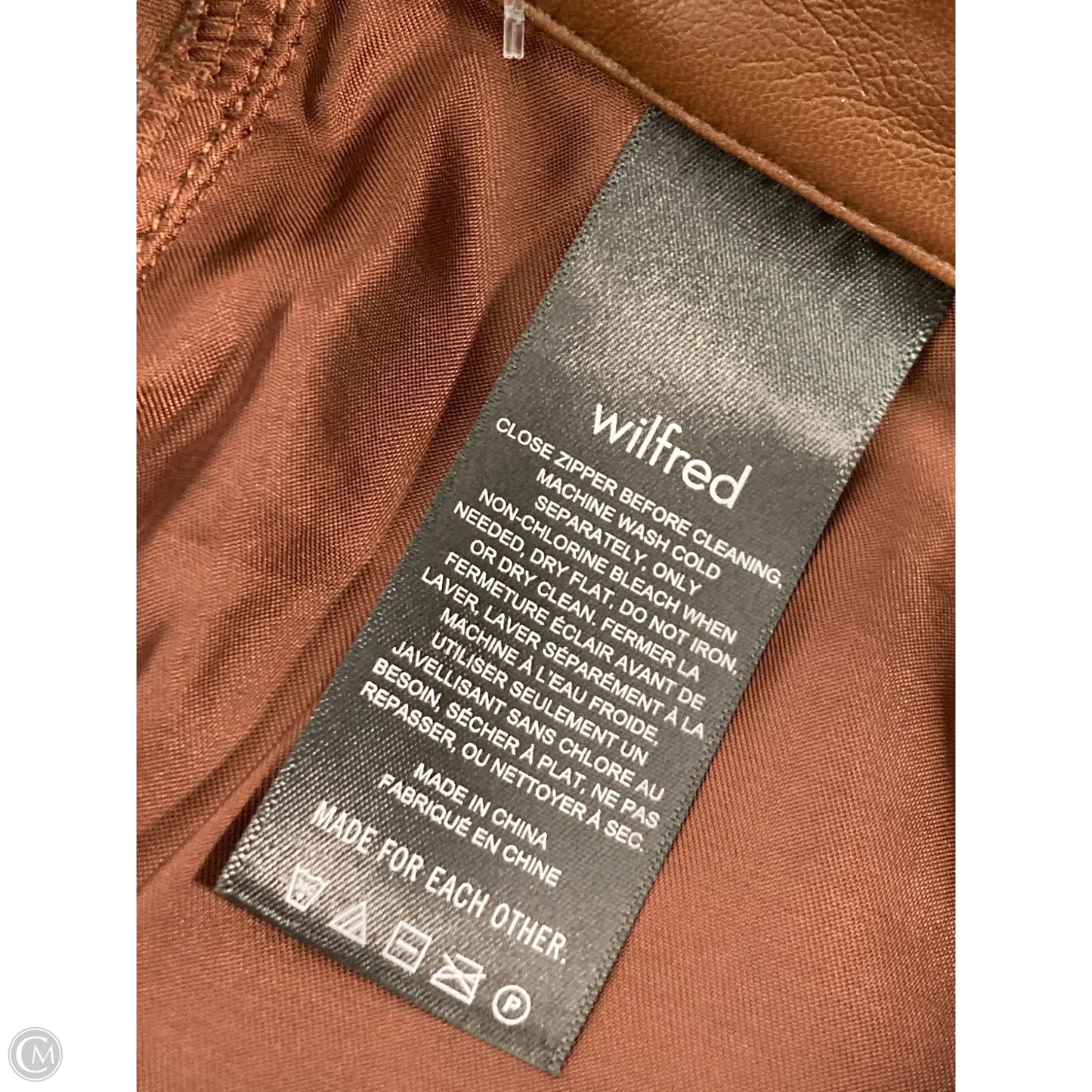 Skirt Mini & Short By Wilfred In Brown, Size: Xs