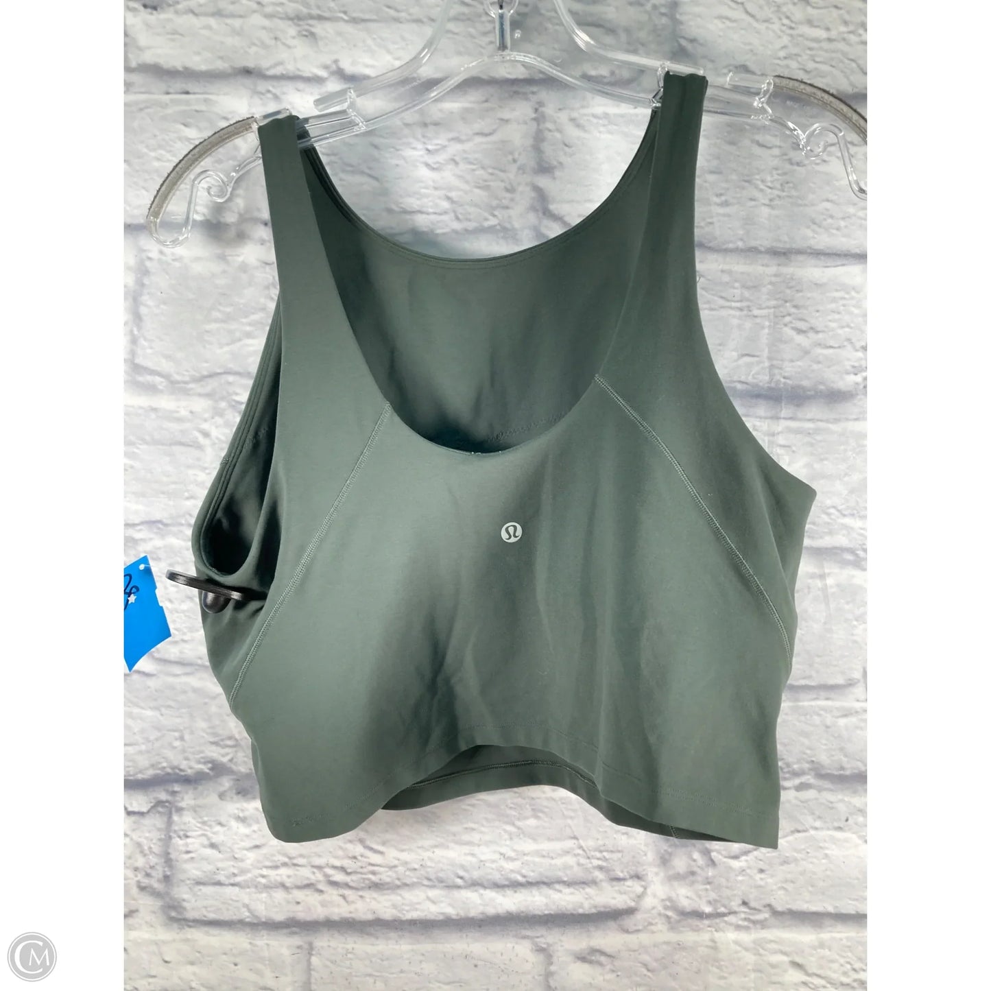 Athletic Tank Top By Lululemon In Green, Size: L