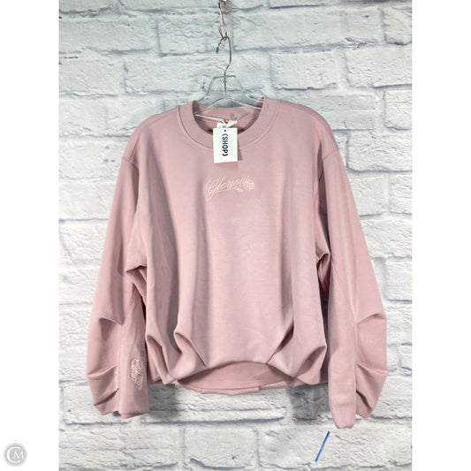 Sweatshirt Crewneck By Clothes Mentor In Pink, Size: S