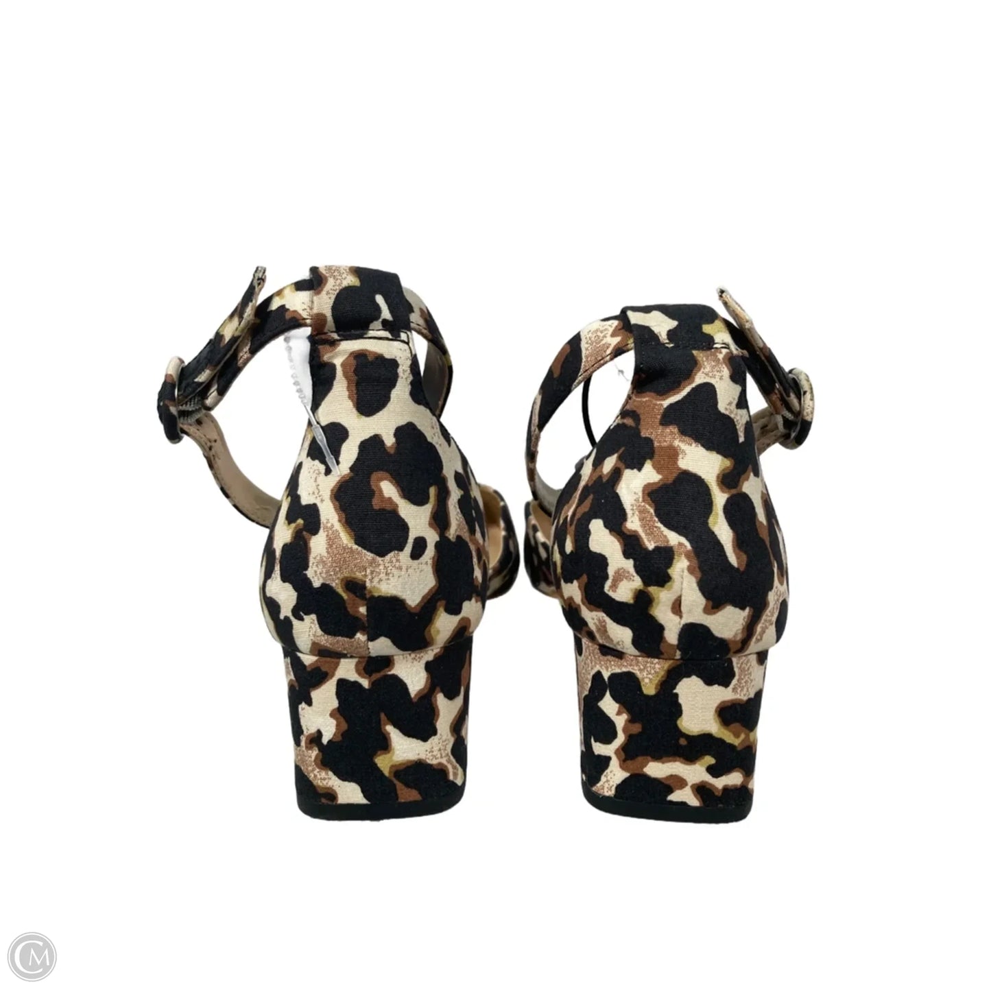 Shoes Heels Kitten By Cabi In Animal Print, Size: 10