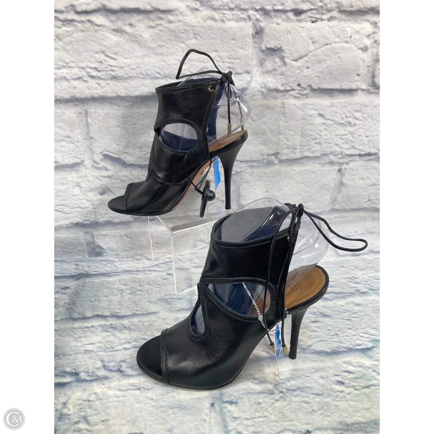 Shoes Designer By Aquazzura In Black, Size: 7