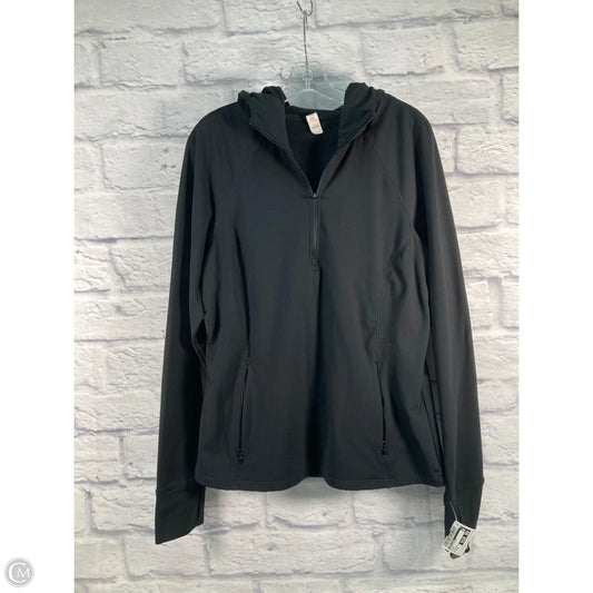 Athletic Jacket By Yogalicious In Black, Size: Xxl