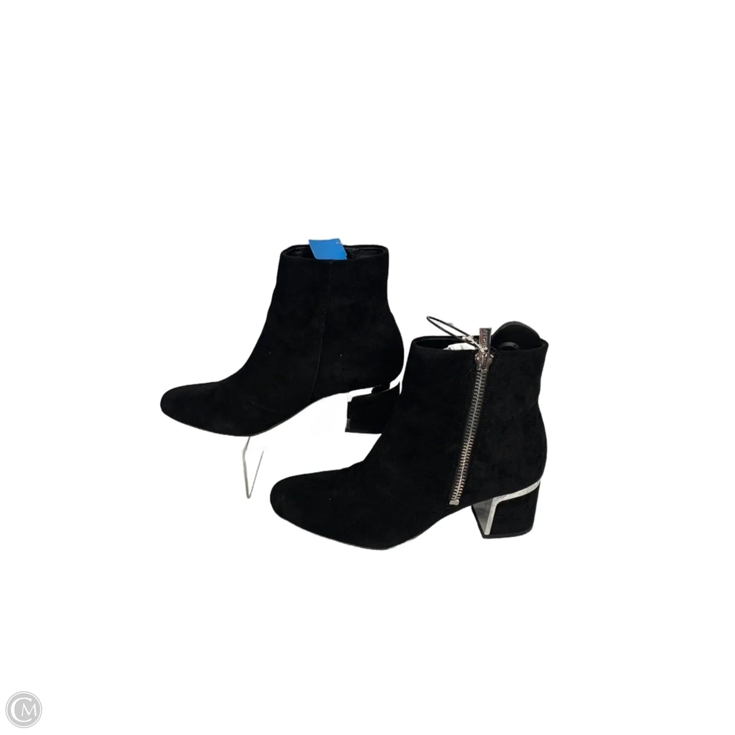 Boots Ankle Heels By Dkny In Black, Size: 9.5