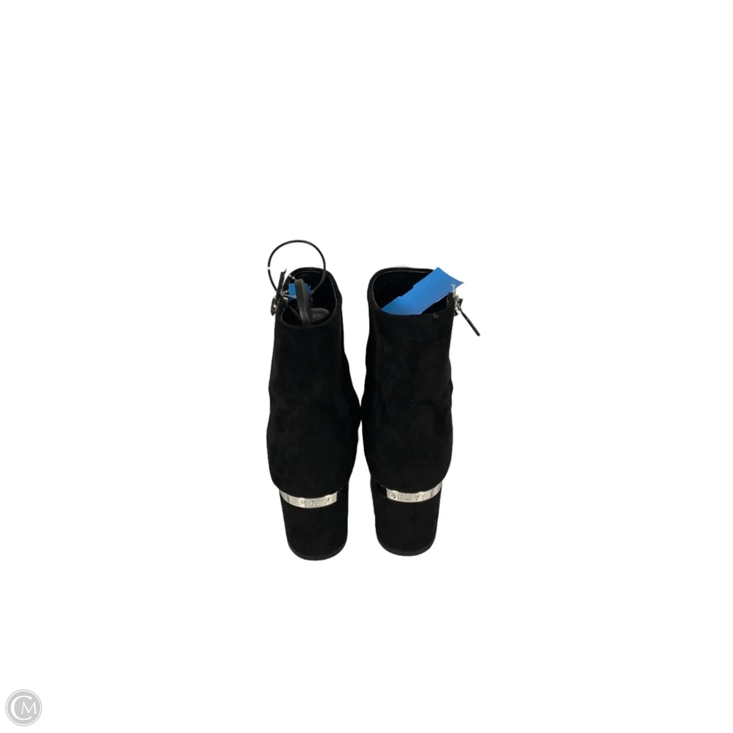 Boots Ankle Heels By Dkny In Black, Size: 9.5