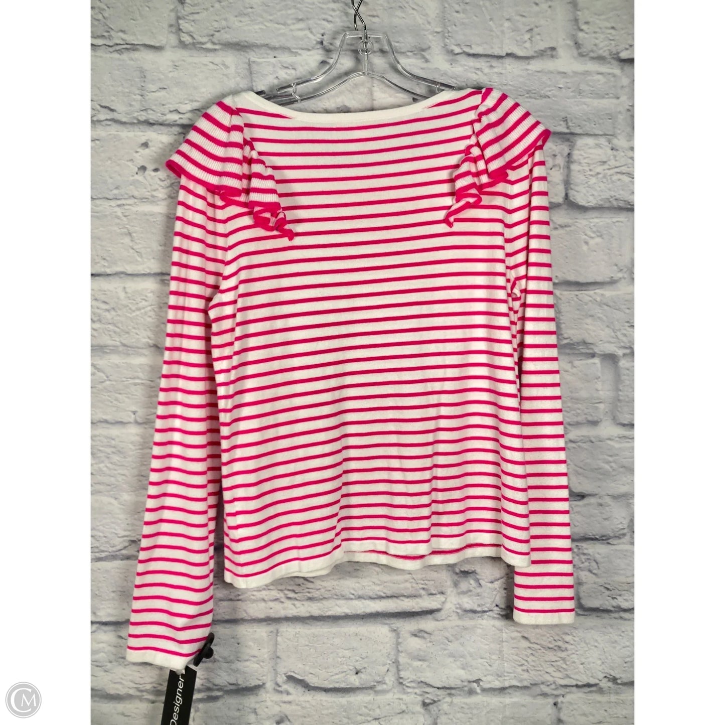 Sweater Designer By Lilly Pulitzer In Striped Pattern, Size: L