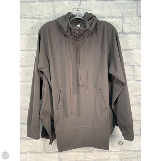 Athletic Sweatshirt Hoodie By Athleta In Grey, Size: S