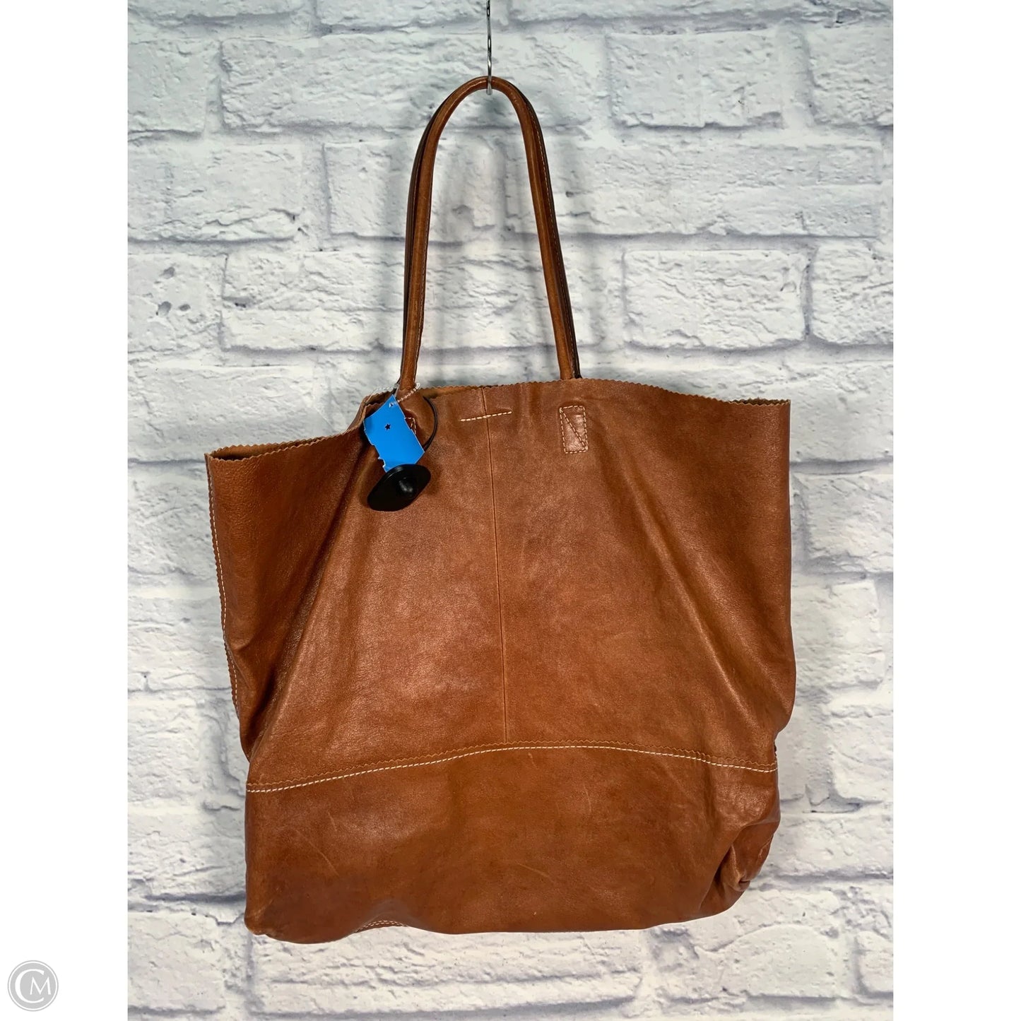 Tote Leather By Banana Republic, Size: Large