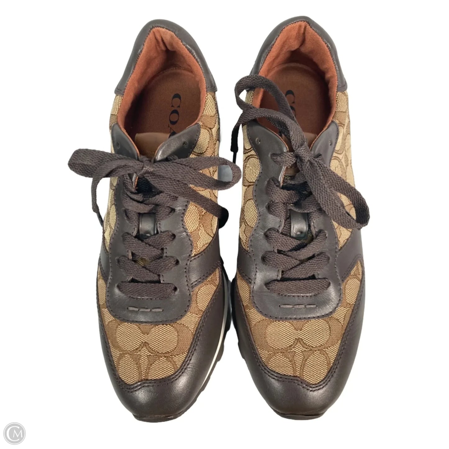 Shoes Designer By Coach In Brown, Size: 8