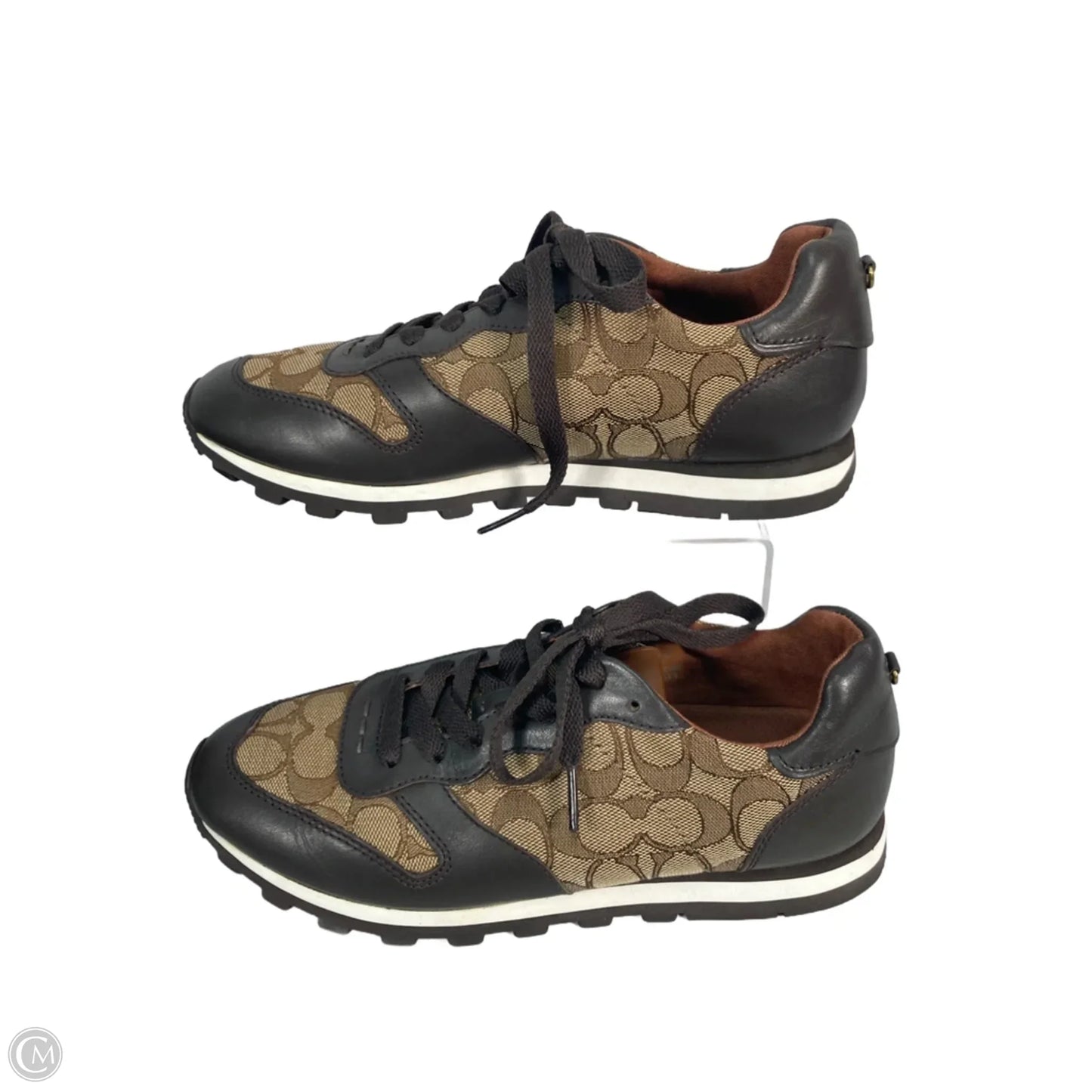 Shoes Designer By Coach In Brown, Size: 8