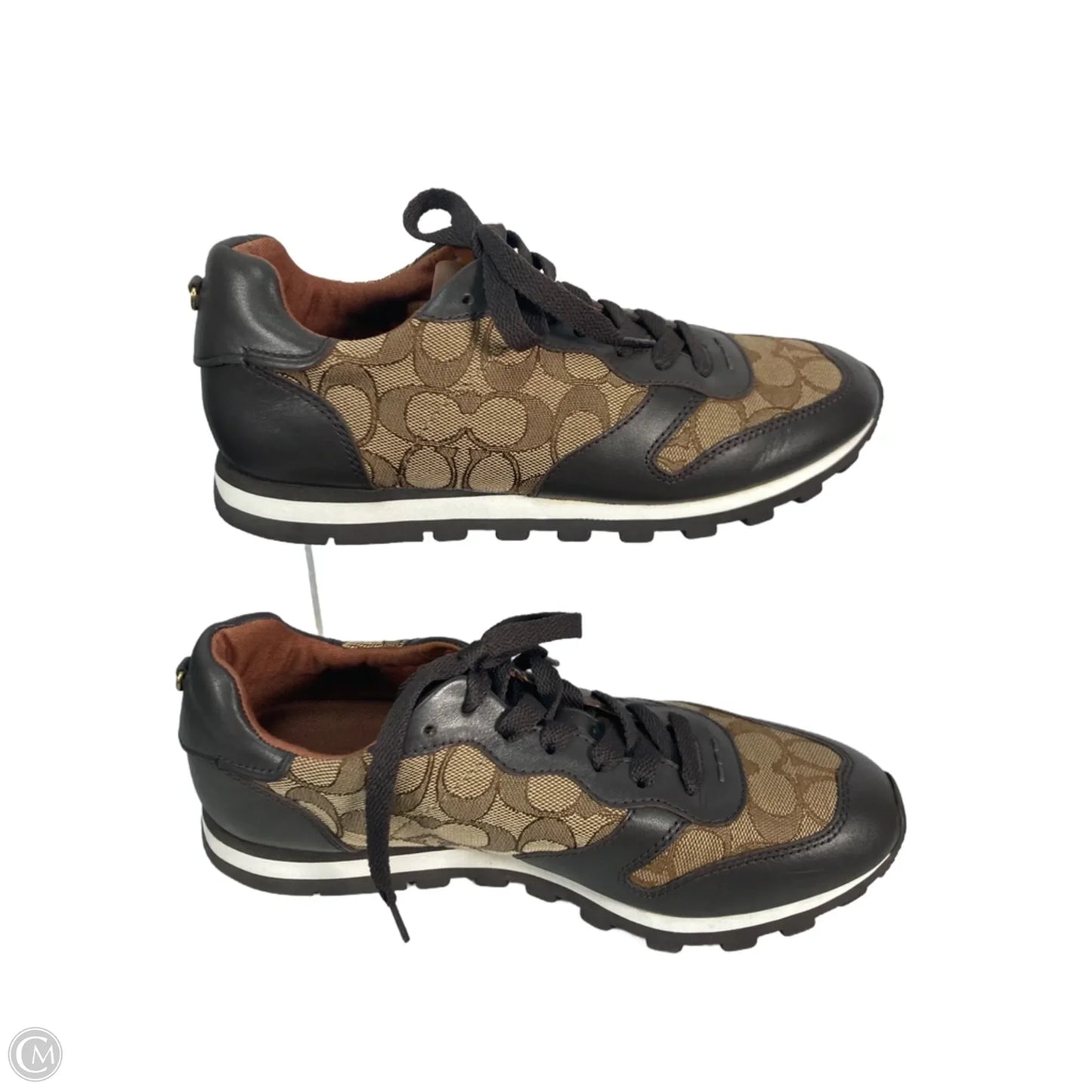 Shoes Designer By Coach In Brown, Size: 8