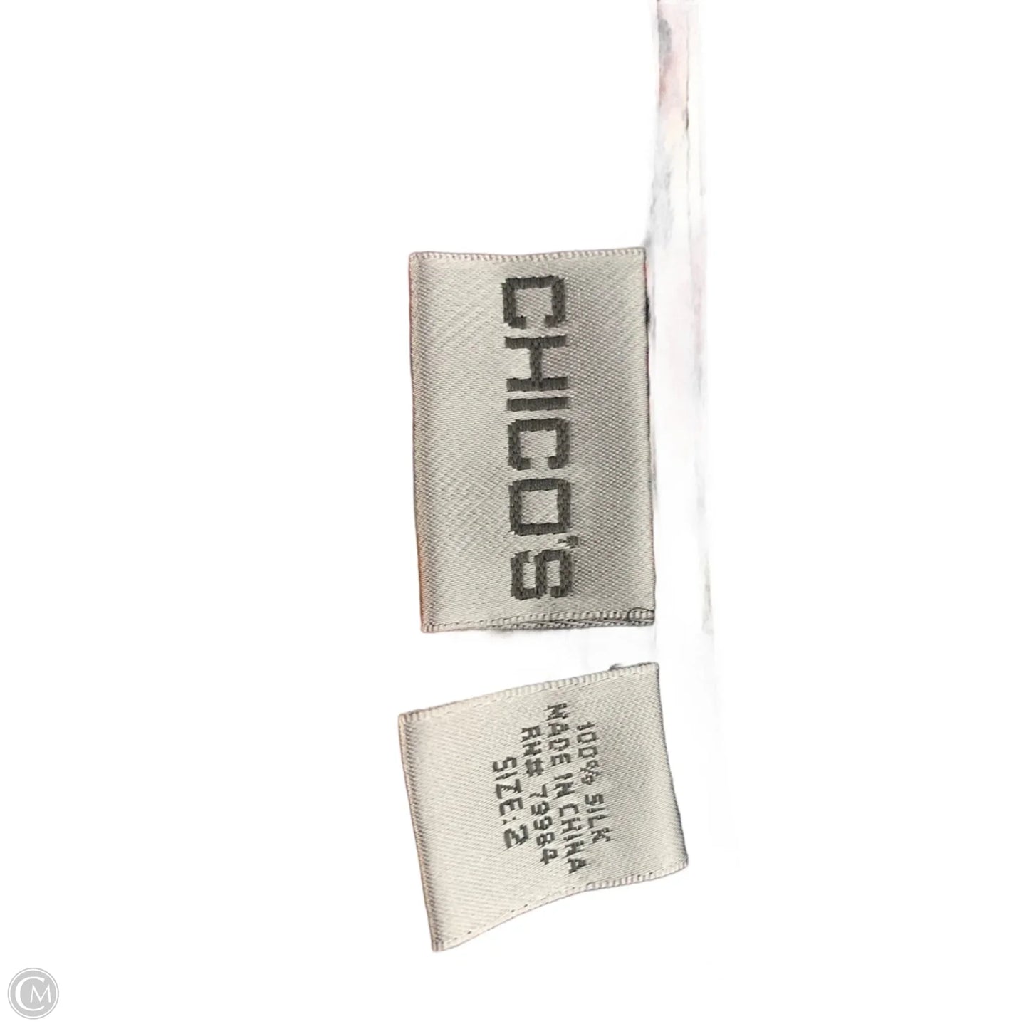 Kimono By Chicos In Orange & Red, Size: L