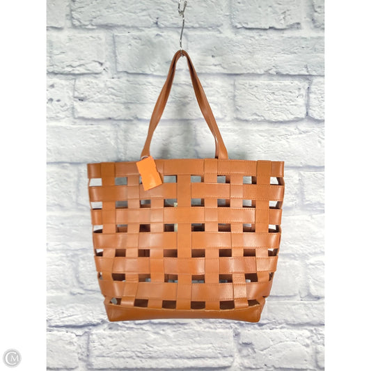 Tote Leather By Madewell, Size: Large