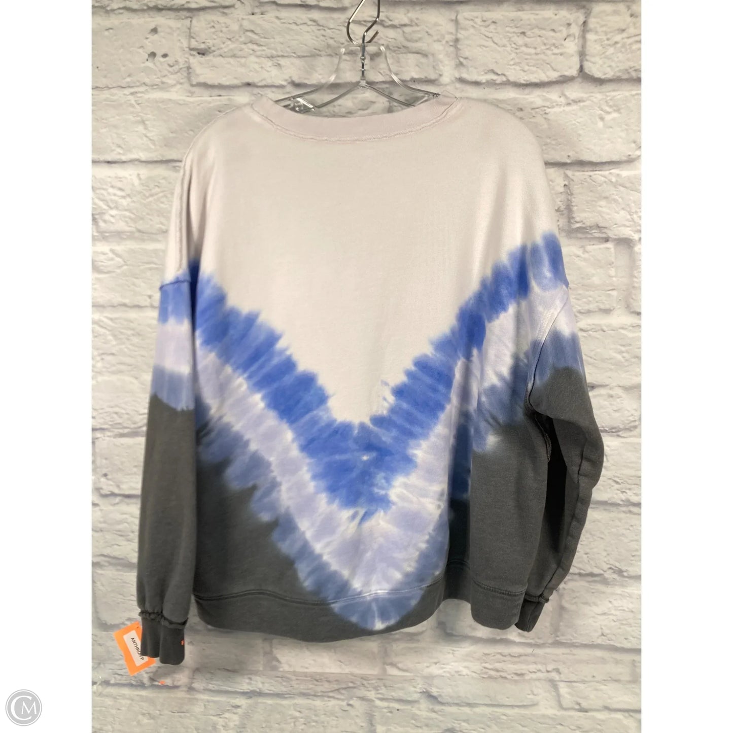 Sweatshirt Crewneck By Free People In Tie Dye Print, Size: S