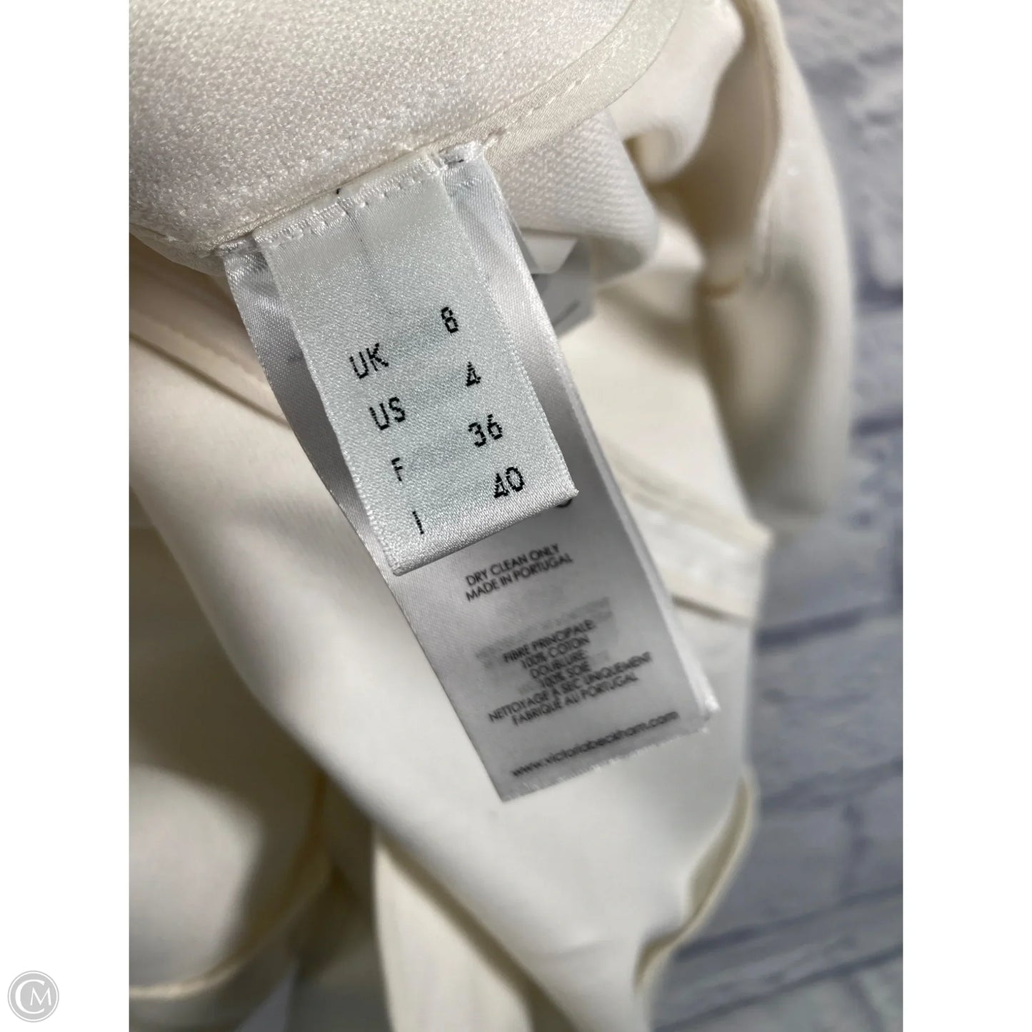 Dress Party Short By Clothes Mentor In Cream, Size: S