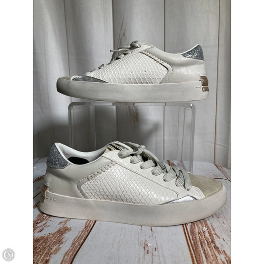 Shoes Sneakers By Shu Shop In Gold & Silver, Size: 7.5