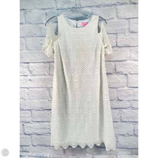 Dress Designer By Lilly Pulitzer In White, Size: S