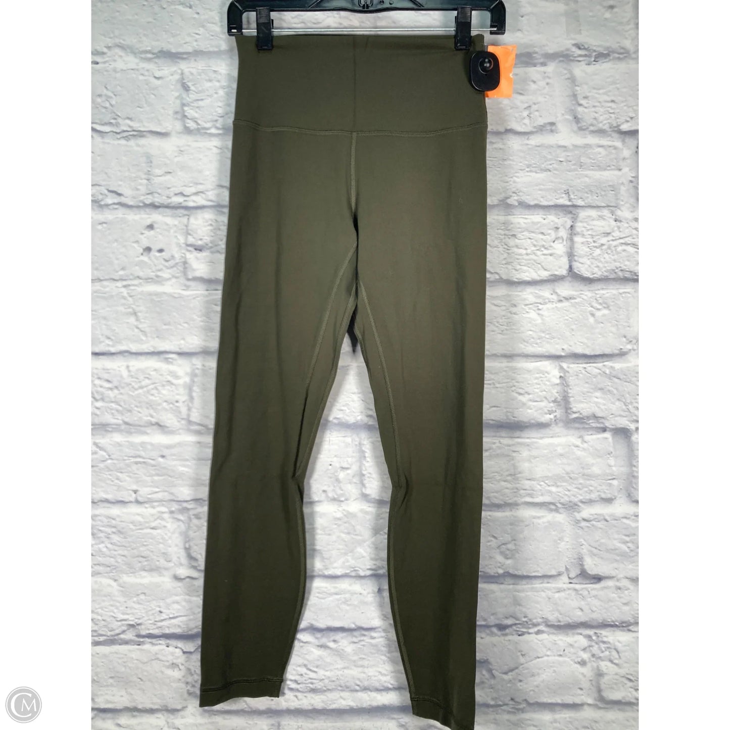 Athletic Leggings By Lululemon In Green, Size: S