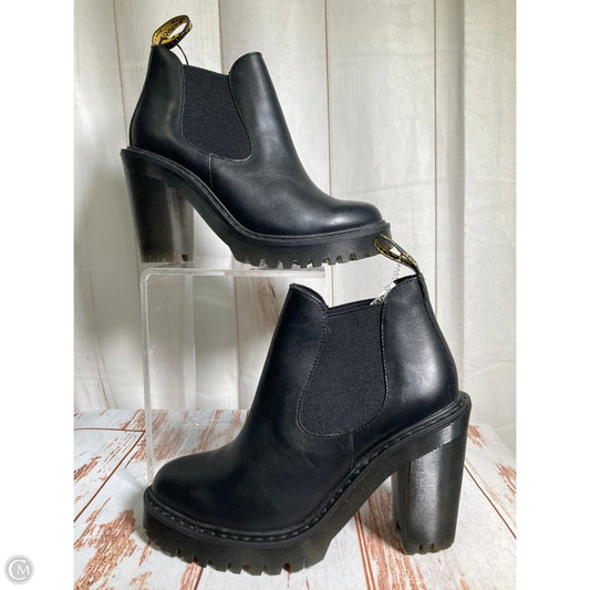Boots Ankle Heels By Dr Martens In Black, Size: 7
