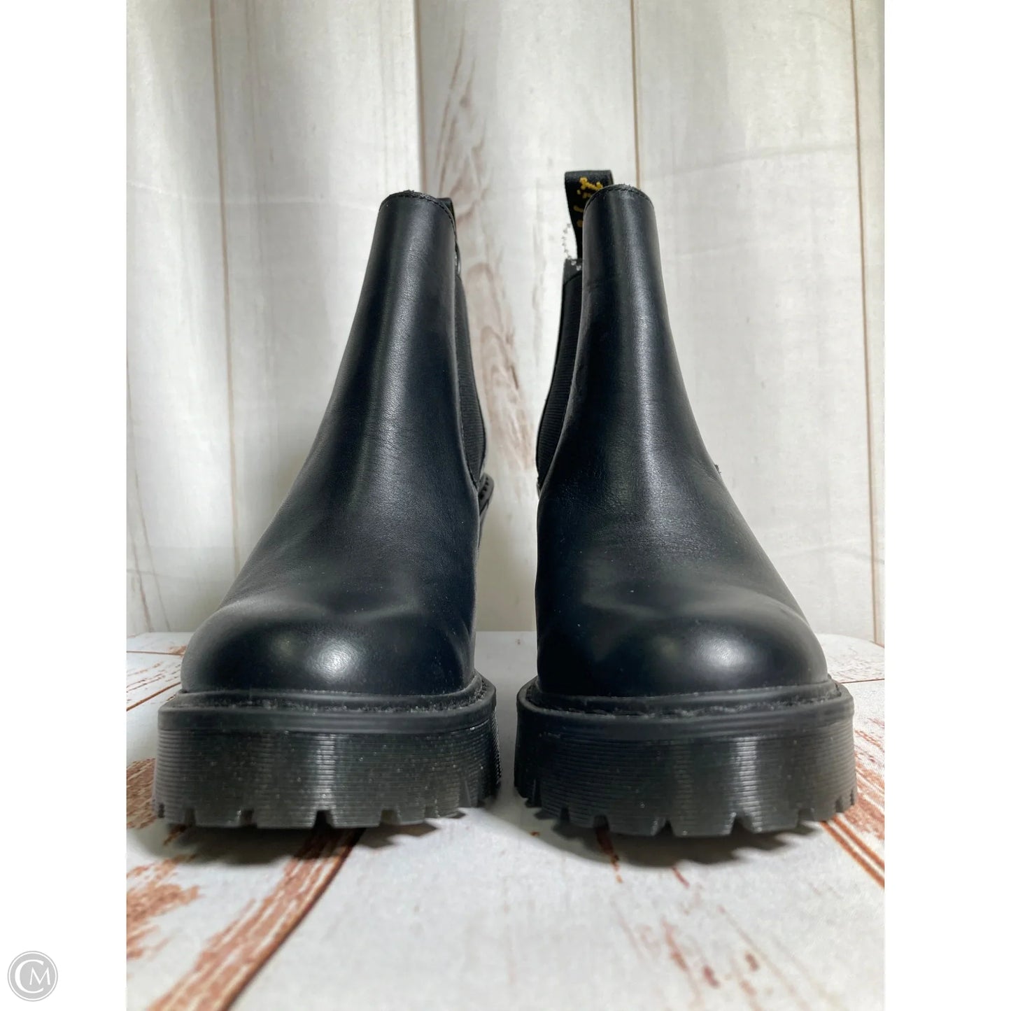 Boots Ankle Heels By Dr Martens In Black, Size: 7