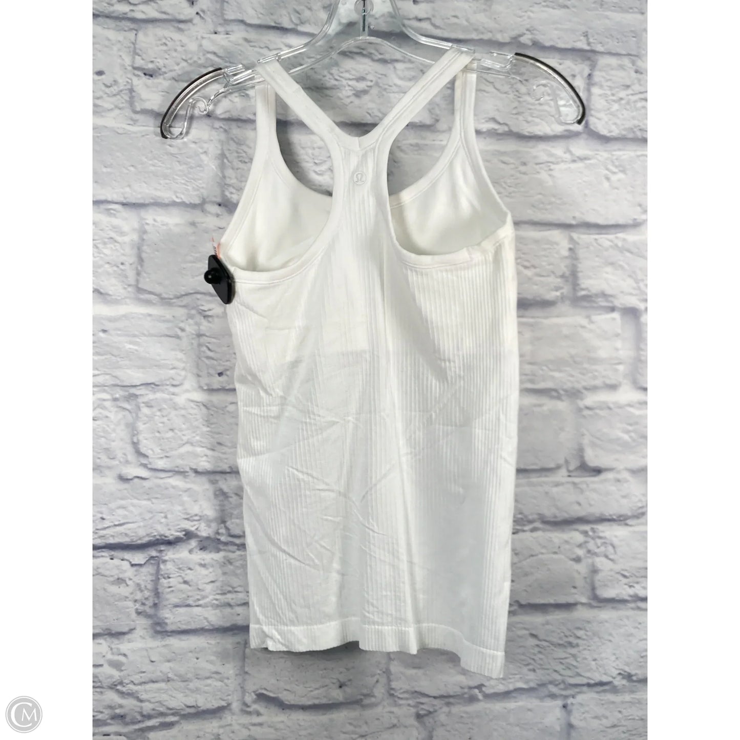 Athletic Tank Top By Lululemon In White, Size: S