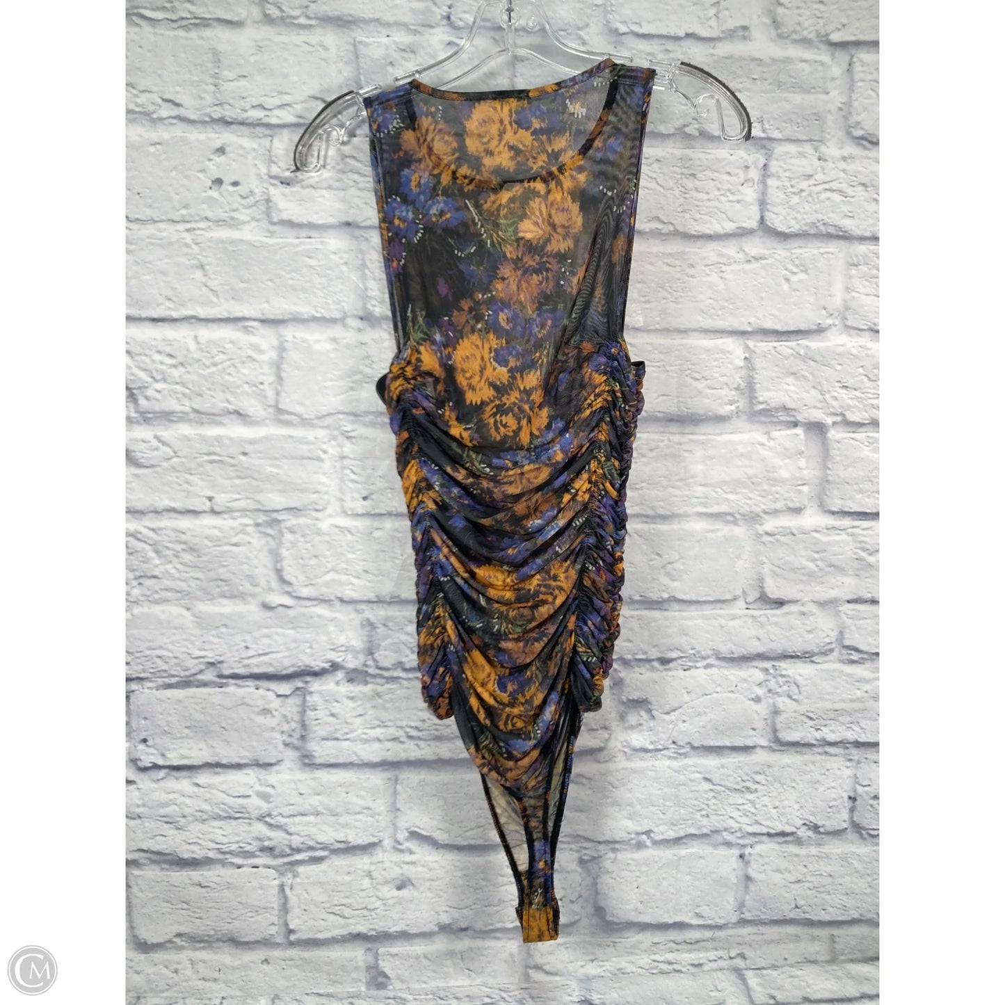 Bodysuit By Free People In Floral Print, Size: M