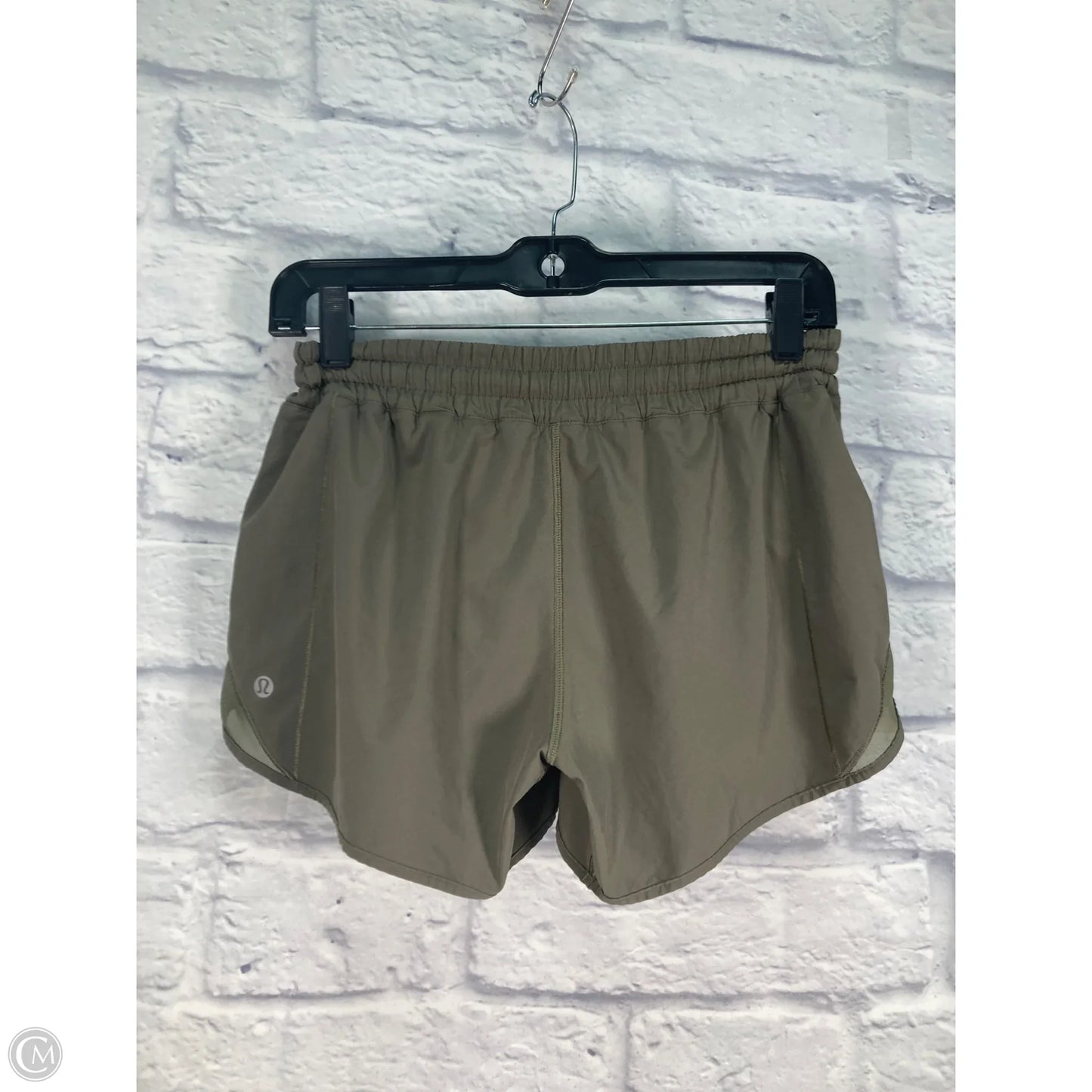 Athletic Shorts By Lululemon In Green, Size: S