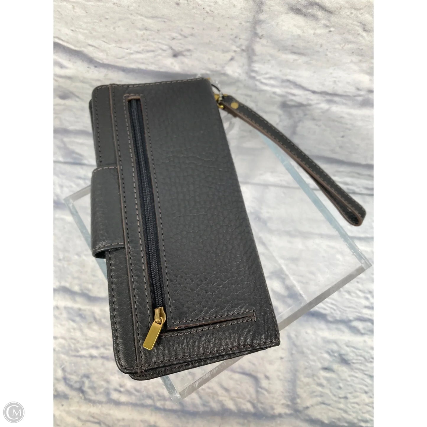 Wristlet Leather By Fossil, Size: Large