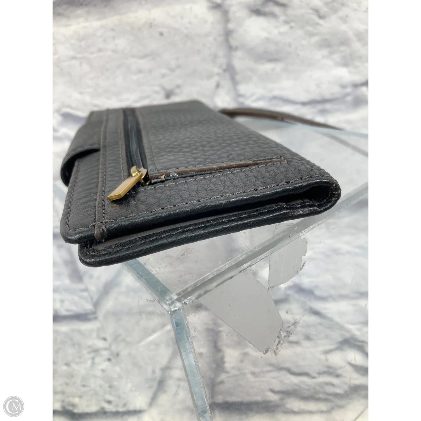 Wristlet Leather By Fossil, Size: Large