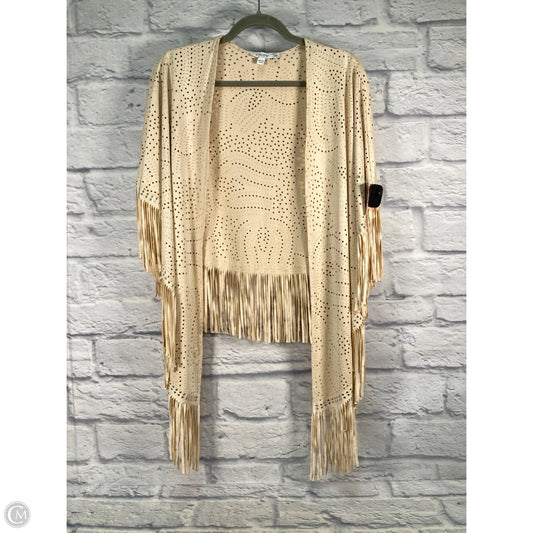 Shawl By Chicos In Cream, Size: Osfm