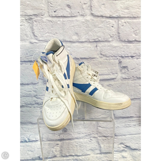 Shoes Sneakers By Gola In Blue & White, Size: 10