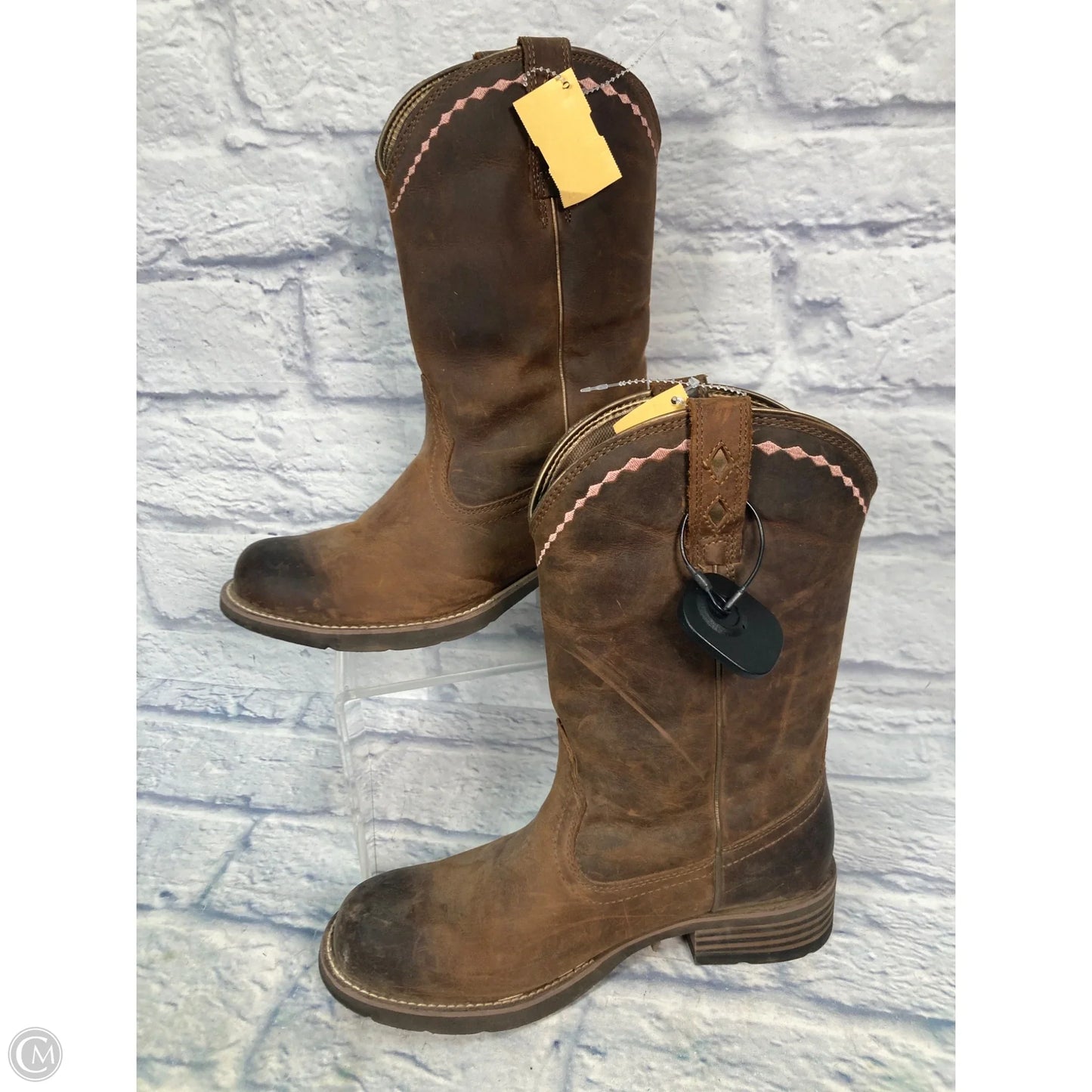Boots Western By Ariat In Brown, Size: 9.5