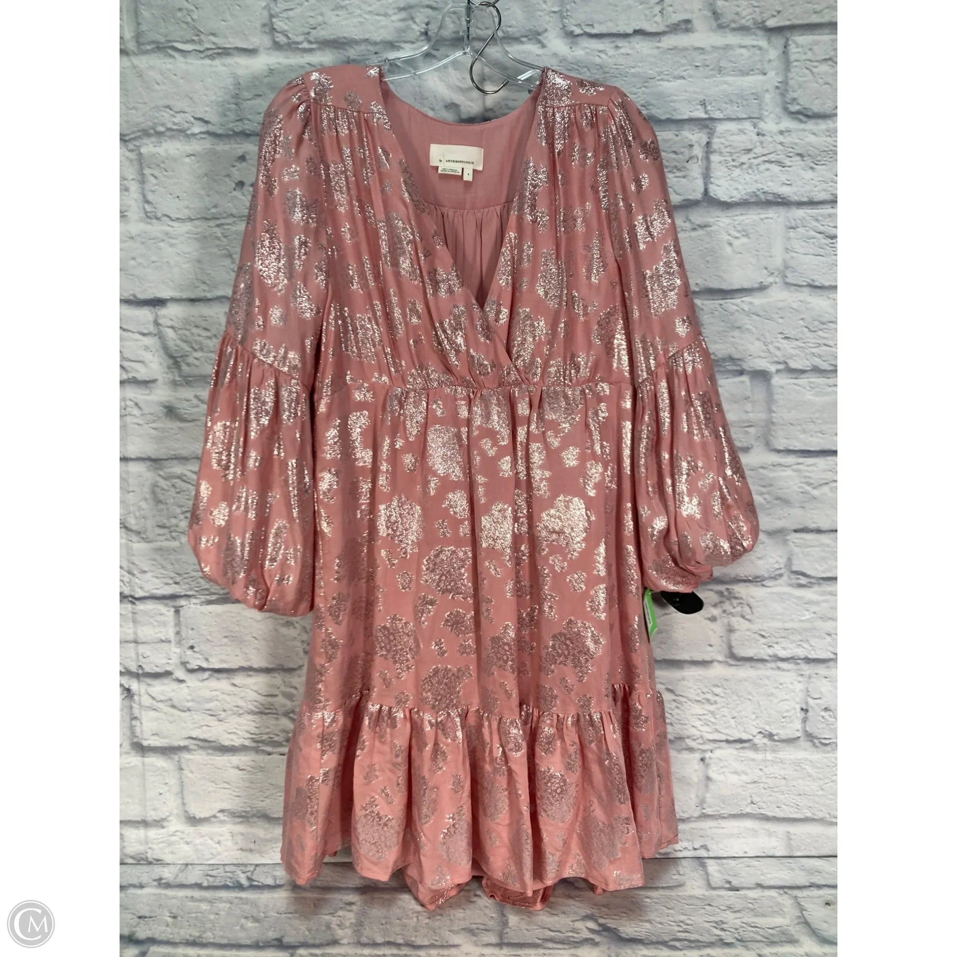 anthropologie party dresses Dress Party Short By Anthropologie In Pink, Size: S