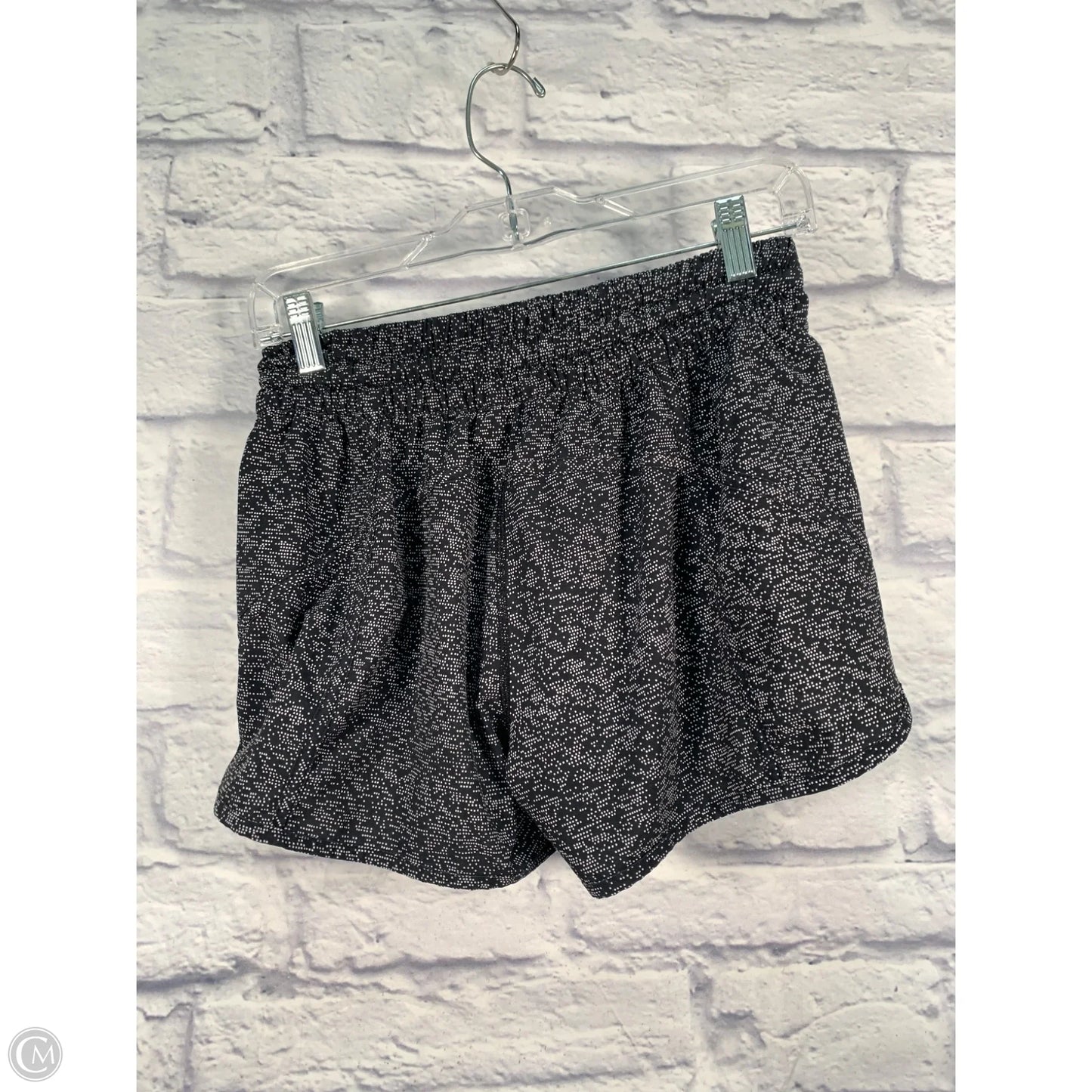 Athletic Shorts By Lululemon In Black & White, Size: M
