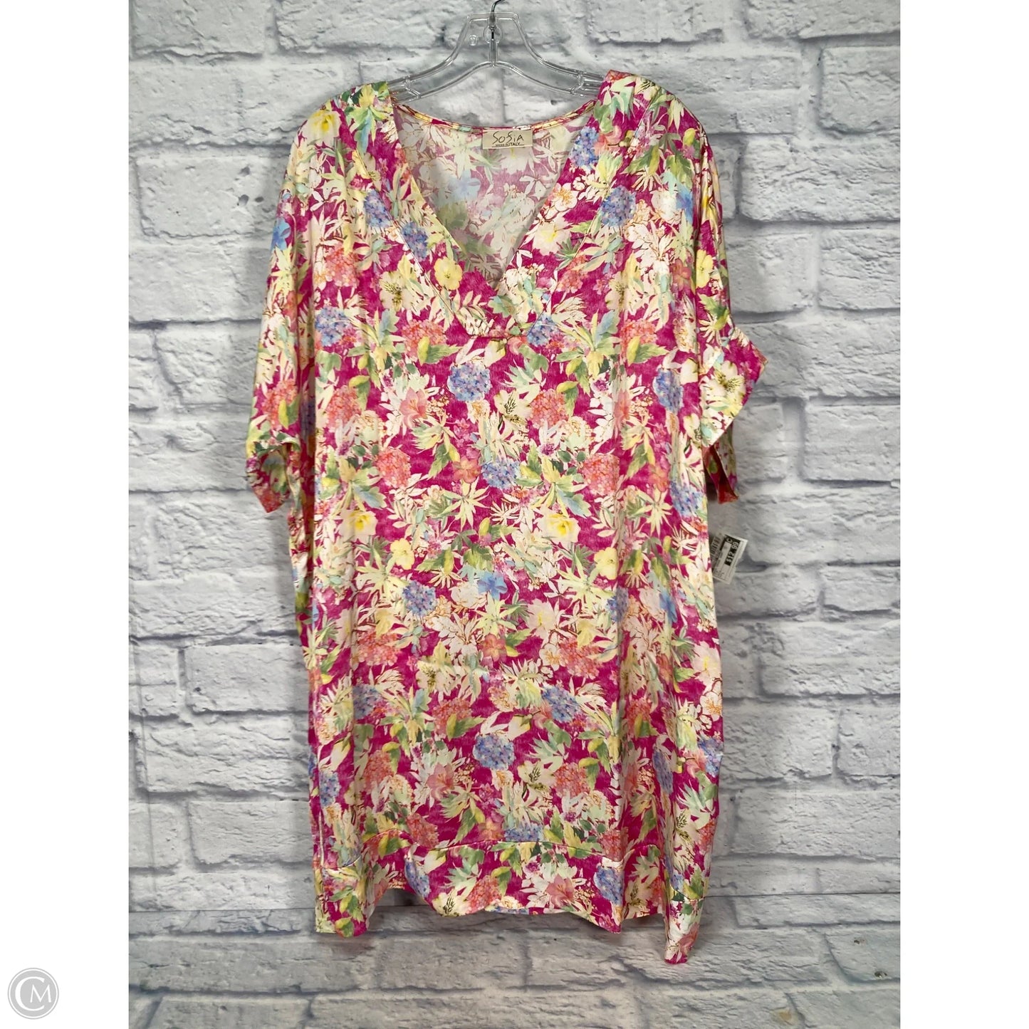 Dress Casual Short By Clothes Mentor In Pink, Size: L