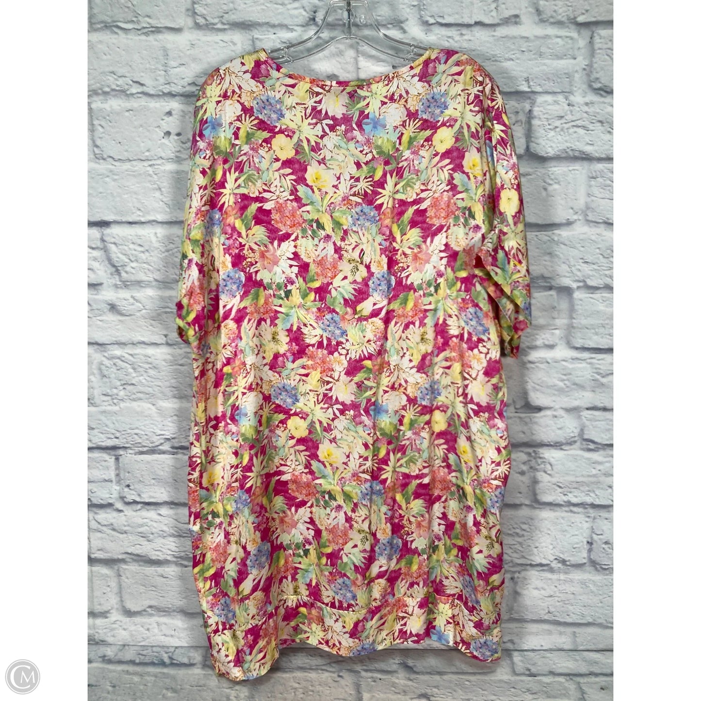 Dress Casual Short By Clothes Mentor In Pink, Size: L