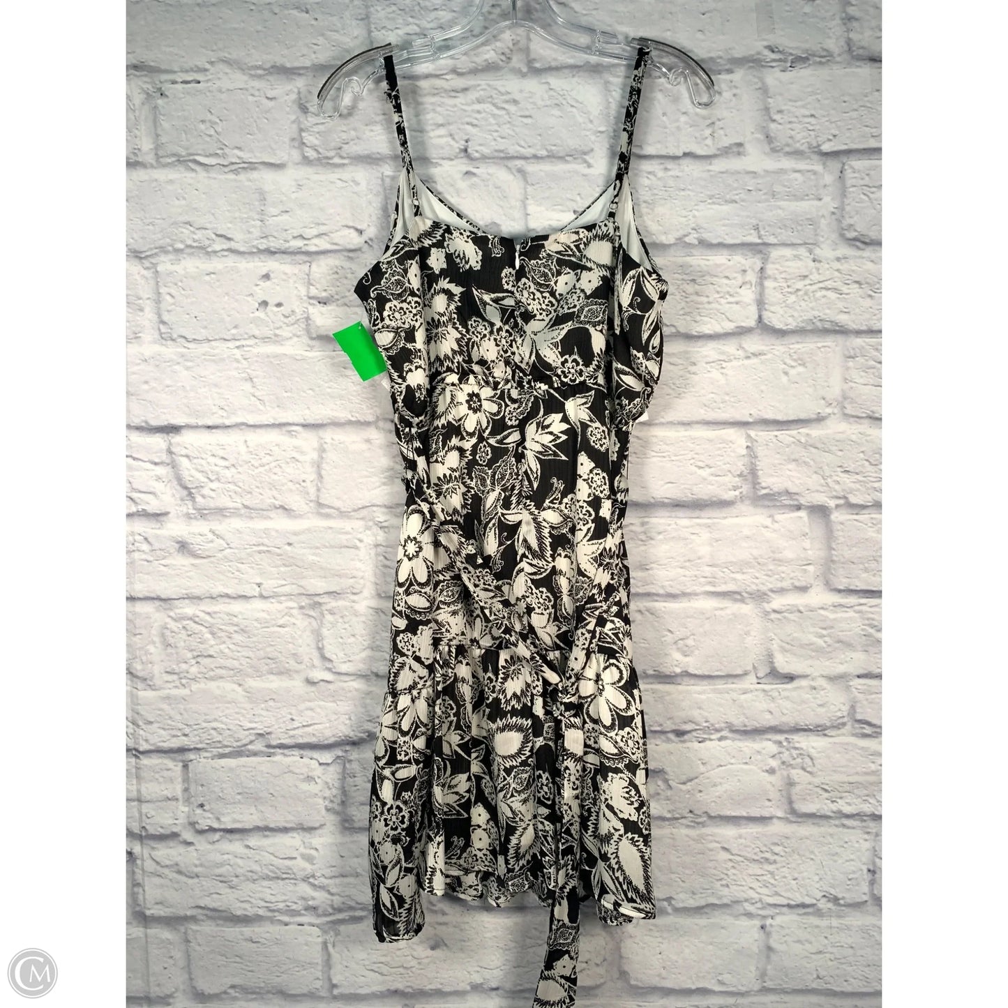 Dress Casual Short By Nine West In Black & Cream, Size: M