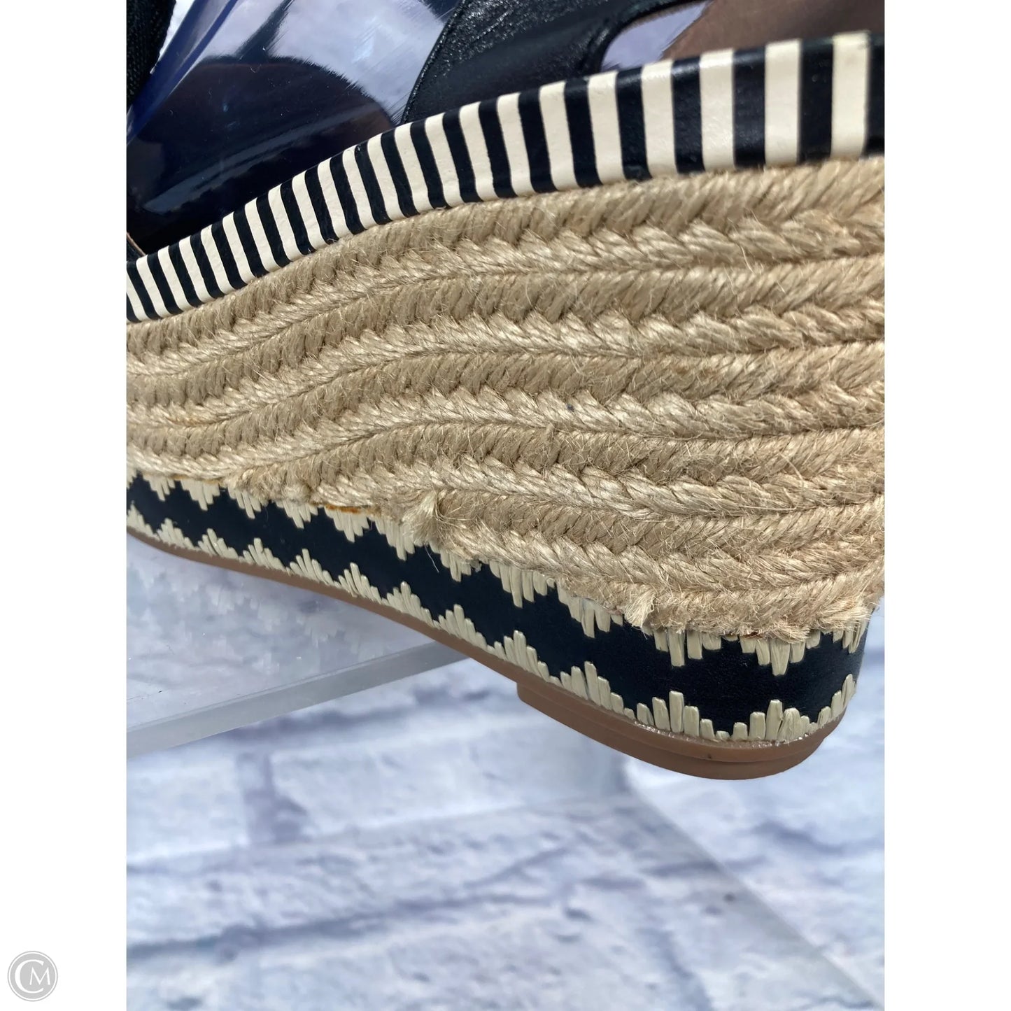 Sandals Designer By Tory Burch In Black, Size: 6